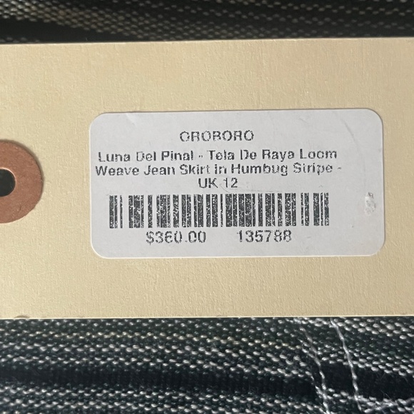 Luna del pinal jean skirt - Picture 3 of 3